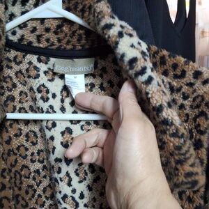 SEG'MENTS ANIMAL PRINT FLEECE (AS IS)